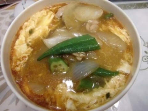 おくらいり酸辣湯麺